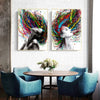 Abstract Women Canvas Wall Art Collection
